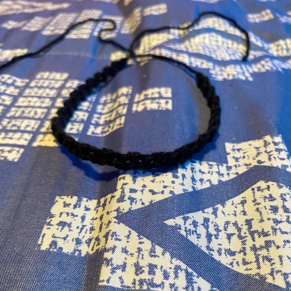 Crocheted choker